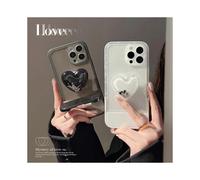 Love flow bead support phone case, high sense ultra-thin soft scratch shockproof whole body phone case, suitable for iPhone 13 phone case