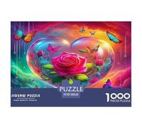 Love Flowers Absolutely Stunning Puzzle Da 1000 Pezzi Per Chi Ama I Viaggi: Rivisita Luoghi Meravigliosi E Migliora L'attenzione!