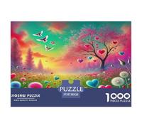 Love Flowers Puzzle Da 1000 Pezzi Per Famiglie Numerose:Absolutely Stunning Un Progetto Comune Che Unisce Tutti!