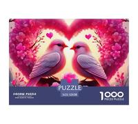 Love Flowers Puzzle Di Qualità Superiore Per Serate Tranquille, Integra Fantasy E Combina Pazienza Focus Mentale E Piacere Duraturo Durante L’assemblaggio 52x38cm/1000pcs