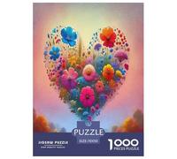 Love Flowers Puzzle Giochi Educativo 1000 Pezzi Classici Beautiful Puzzle Decorazione Perfetta Classici Giochi Per Adulti E Bambini Da 12 Anni 70x50cm/1000pcs