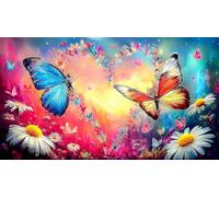 Love-Flowers Puzzle impossibili 1000 Pezzi Decorazione per la casa. Giochi di Rilassamento e Intelletto per Adulti e Bambini da 12 Anni 38x52cm/1000pcs