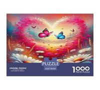 Love Flowers Puzzle Intrattenimento Creativo 1000 Elementi Giochi Beautiful Puzzle Relax Decorazione Perfetta Sfide Divertenti Per Adulti 70x50cm/1000pcs