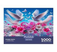 Love Flowers Puzzles Intrattenimento Creativo 1000 Pezzi Giochi Beautiful Puzzle Relax Decora La Casa Giochi-rompicapo Per Adulti E Ragazzi 70x50cm/1000pcs