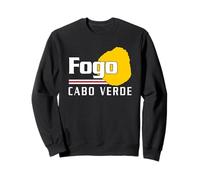 Love Fogo Capo Verde Capo Verde Con Bandiera Di Capo Verde Mappa Felpa