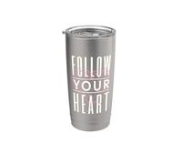 Love - Follow Your Heart Bicchiere termico in acciaio inox doppia parete