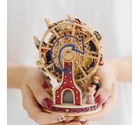 LOVE FOR YOU Carillon in confezione regalo, con orso, ruota panoramica, decorazione per neonati e ragazzi, sorelle, bambini, figlio, figlia, nipote, mamma, donne, compleanno, festa della mamma