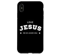 Love Gesus As He Loves You., Christian Faith Design Custodia per iPhone XS Max