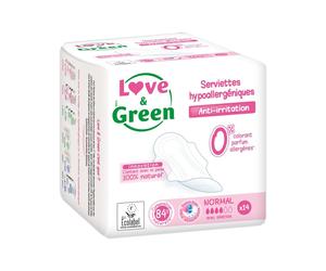 Love & Green Asciugamani Ecologici Rivoluzione Normal 14 pezzi - Salviette