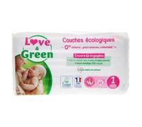 Love & Green Pannolini Ipoallergenici T1 2-5kg x44 - Pannolini