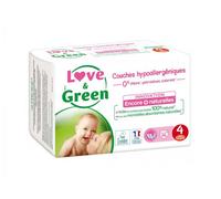 Love & Green Pannolini Ipoallergenici T4 7-14kg x46 - Pannolini