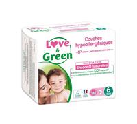 Love & Green Pannolini Ipoallergenici T6+ 15kg x34 - Pannolini