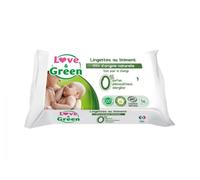 Love & Green Salviette con Linimento BIO Speciale Change x56 - Salviette detergenti
