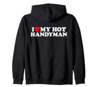 Love Handyman Divertente Carino Sexy Mr Handy Man Riparazione Fix It Fan Felpa con Cappuccio