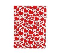 Love Heart - Custodia per computer portatile, in pelle di alta qualità, elegante custodia per MacBook da 13 pollici con design a stampa completa per modelli 2018 e più recenti