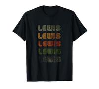 Love Heart Lewis Tee Grunge/Vintage Style Nero Lewis Maglietta