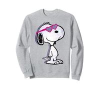 Love Hearts Snoopy Joe Cool Valentine - Divertente Glitch retrò Felpa