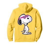 Love Hearts Snoopy Joe Cool Valentine - Divertente Glitch retrò Felpa con Cappuccio