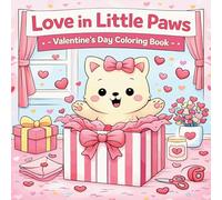 Love in Little Paws - Valentine's Day Coloring Book