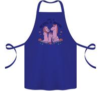 Love Is Being A Mom Divertente Cavallo Cotone Grembiule 100% Biologico