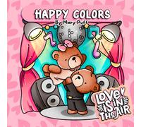 Love Is In The Air Coloring Book: Standard Edition: Cute and Easy Bold Designs for Relaxation, Cozy Animals, Hearts, and Sweet Valentine Scenes