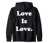 Love Is Love Equality Diversity Acceptance Felpa con Cappuccio