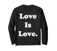 Love Is Love Equality Diversity Acceptance Maglia a Manica