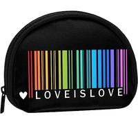 Love Is Love Lgbt Pride Women And Girls Cute Fashion Coin Purse Wallet Bag Change Pouch Key Holder