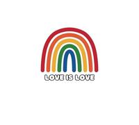 Love Is Love: LGBTQ+ Pride Journal with Rainbow Cover - Blank Lined Notebook for Self-Expression, Writing, and Daily Reflection