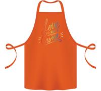 Love Is Non Una Crimine Lgbt Gay Consapevolezza Cotone Grembiule 100% Biologico