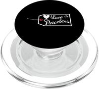 Love Is Priceless San Valentino Fidanzamento Luna di miele PopSockets PopGrip per MagSafe