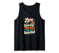 Love Is Watching My Son Play Basket Parent Canotta