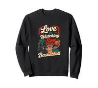 Love Is Watching My Son Play Canestro da Basket Felpa