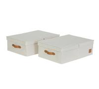 LOVE IT STORE IT Premium Set di 2 Scatola per Armadio con Coperchio M - I Medium