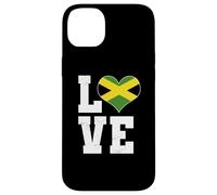Love Jamaica Design Yardie Giamaicano Rasta Reggae Lover Custodia per iPhone 14 Plus