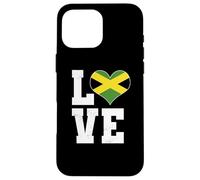 Love Jamaica Design Yardie Giamaicano Rasta Reggae Lover Custodia per iPhone 16 Pro Max