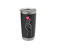 Love K-Pop Graphic Bicchiere termico in acciaio inox doppia parete