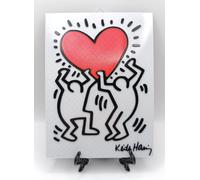 Love Keith Haring Wall Art Amore Decorazione Quadro Poster Stampa 3D Regalo