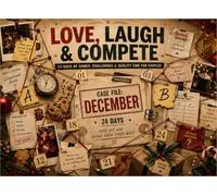 Love, Laugh & Compete: Advent Calendar for Couples, 24 Days Christmas Countdown of Fun, Challenges and Quality Time Together