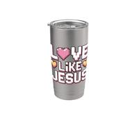 Love Like Jesus Bicchiere termico in acciaio inox doppia parete