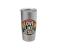 Love Like Jesus Bicchiere termico in acciaio inox doppia parete