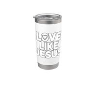 Love Like Jesus Bicchiere termico in acciaio inox doppia parete