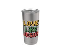 Love Like Jesus Bicchiere termico in acciaio inox doppia parete