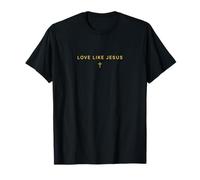 Love Like Jesus Shirt Faith Religious Minimalist Christian Maglietta