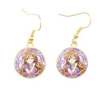 Love Live All Stars Anime Orecchino μ's Aqours PDP Lovelive Sunshine Perfect Dream Project Game Glass Gem Jewelry Gift Love Live All Stars Anime Orecchino μ's Aqours PDP Lovelive Sunshine Perfect