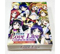 Love Live (Stagione 1-4: VOL.1 - 102 End + 2 Movie) ~ Audio inglese ~ DVD anime