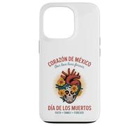 Love Lives On - Cuore messicano Dia de los Muertos Custodia per iPhone 13 Pro
