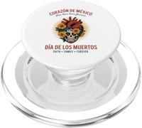 Love Lives On - Cuore messicano Dia de los Muertos PopSockets PopGrip per MagSafe