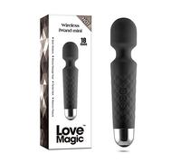 Love Magic IWand Mini Vibratore Noir Ø 4,1 x 20 cm
