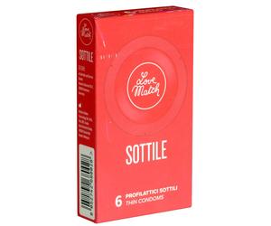 Love Match *Sottile* 6 pz Preservativi